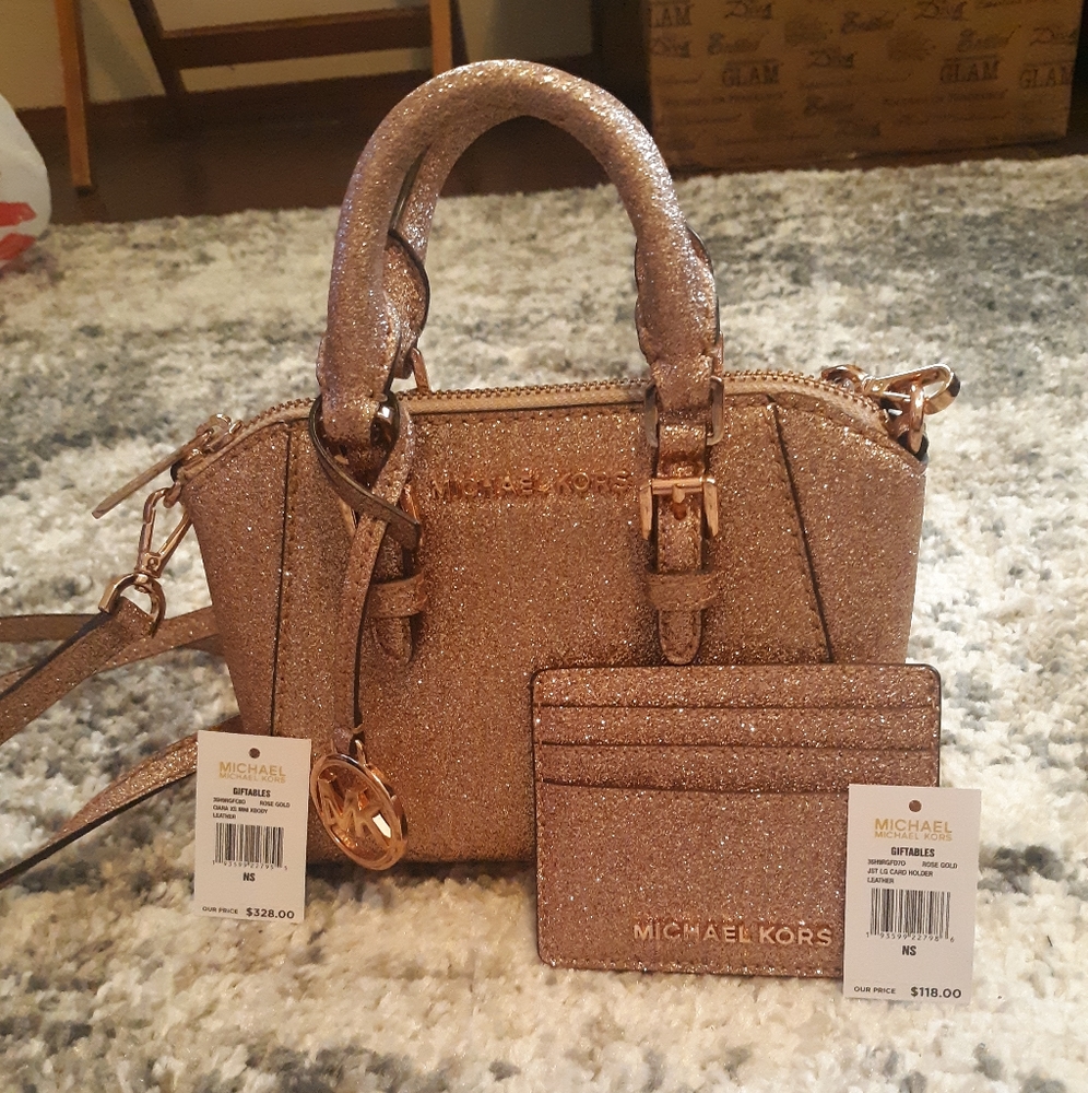 Michael kors mini Ciara purse and wallet